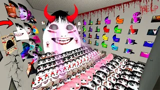 NEW YOSHIE MUNCI NIGHTMARE FAMILY KIMURA AND ROSALIA VS OBUNGA BIG BOSS VS Too Much Nextbots in Gmod