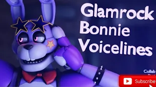 [Blender FNAF] Glamrock bonnie voice lines