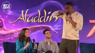 Snotfest High Five @ The Aladdin Press Conference - Will Smith on set