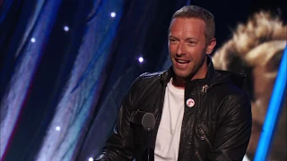 Chris Martin Inducts Peter Gabriel into the Rock & Roll Hall of Fame | 2014 Induction