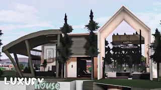 Bloxburg: Luxury Realistic Modern House || House Build