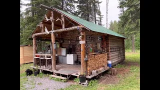 Off Grid Log Cabin Official Tour