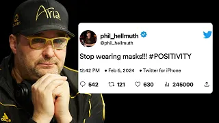 Phil Hellmuth Thinks Wearing Masks is Cheating