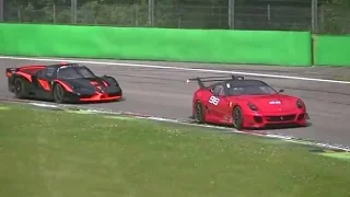 Ferrari corse clienti Monza 2017-F1 AND XX programme loud and amazing pure sound