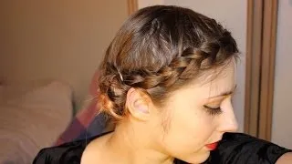 Easy Braided Updo for Short, Fine Hair