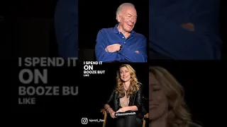 Christopher Plummer cracked me up. ❤️