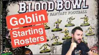 Goblin Starting Rosters - Blood Bowl 2020 (Bonehead Podcast)