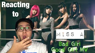 Reacting to 2010 Kpop MVs Ep.1 - Miss A Bad Girl Good Girl