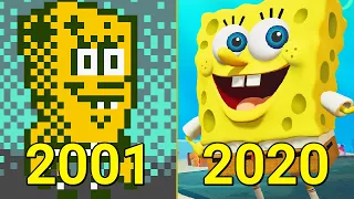 Evolution of SpongeBob Games 2001-2020