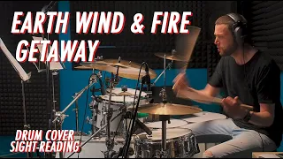 Getaway - Earth Wind and Fire (One-take / Sigth-reading / Drum cover)