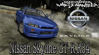 [NFS Most Wanted]Nissan Skyline GT-R R34 mod