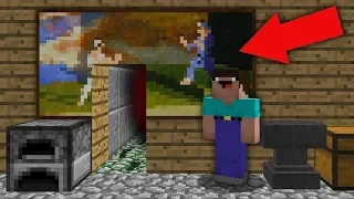 Minecraft NOOB vs PRO : NOOB FOUND SECRET PASSAGE IN VILLAGER HOUSE! Challenge 100% trolling