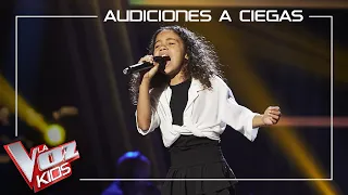 Sara Pañero - Simply the best | Blind auditions | The Voice Kids Antena 3 2023