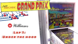 Working On A Williams Grand Prix Electromechanical Pinball Machine, One Of The Most Complex Ever! -1