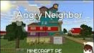 Angry Neighbor Prototype Trailer In Minecraft