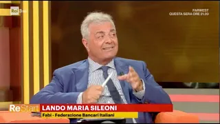 SUPERBONUS, SILEONI IN DIRETTA SU RAITRE