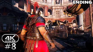 Ryse Son of Rome Gameplay Walkthrough Part 8 ENDING - PC 4K 60FPS No Commentary