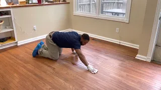 Hardwood Floor Refinishing without Sanding