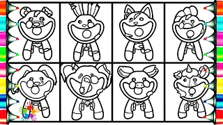 Mini Smiling Critters Monsters / Poppy Playtime Chapter 3 New Coloring Pages / NCS Music