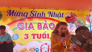 MC Quỳnh nhi tiệc sinh nhật giá bảo lần thứ 3.