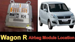 Suzuki wagon r airbag module location an part no