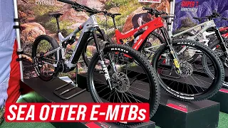 The Latest and Greatest EMTB's at Sea Otter Classic