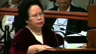 Sen. Miriam berates Private Prosecutor Atty. Arthur Lim