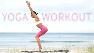 20 MIN STRONG YOGA WORKOUT || Total Body Yoga Flow For Energy