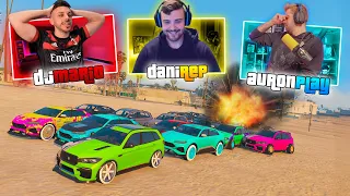 EL ÚLTIMO EXPLOTA CON AURONPLAY Y AMIGOS!! SORPRESA! - GTA V ONLINE