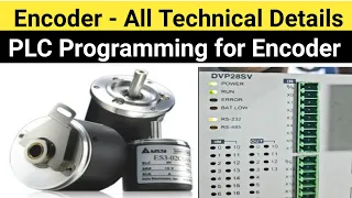 What is encoder ,Wiring for Encoder, PLC Programming for Encoder, How to do Programming in Delta PLC