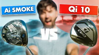 TaylorMade Qi10 vs Callaway Paradym Ai Smoke | ULTIMATE DRIVER COMPARISON