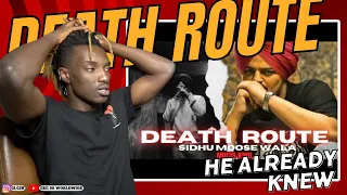 Death Route - Sidhu Moose Wala | He Accurately Predicted Death😳 | Kala Jatt React