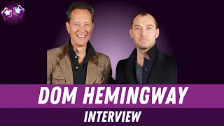 Jude Law & Richard E. Grant Interview on Dom Hemingway Movie