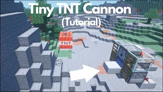 Minecraft: Tiny TNT Cannon Tutorial