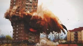 Amazing Fastest Building Demolition Compilation Construction Demolitions With Industrial Explosives