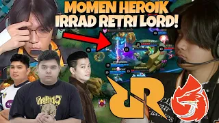 IRRAAAADDD RETRINYA MVP COK !!! MERINDINGG !! RRQ VS AURA MATCH 3 - MPL S13