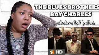 AMAZING MOVIE SCENE! BLUES BROTHER & RAY CHARLES - SHAKE A TAIL FEATHER (1980) MOVIE SCENE REACTION