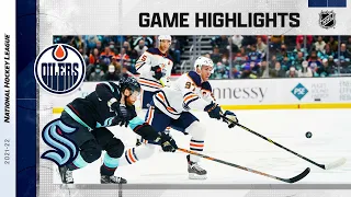 Oilers @ Kraken 12/18/21 | NHL Highlights