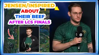 FlyQuest INSPIRED and JENSEN About Their BEEF After LCS Finals