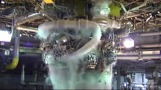RS-25 Rocket Engine Testing at Stennis Space Center