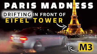 DRIFTING the Eiffel Tower | Driving a FERRARI RACECAR in Paris | car madness | OG Schaefchen