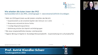 IPCC-Weltklimabericht | Hintergründe aus der Klimaforschung