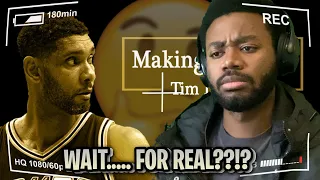WOW..... TIM DUNCAN REALLY IN THE GOAT TALK TOO?!?!? Making The Case - Tim Duncan Reaction