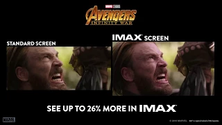 Avengers: Infinity War IMAX® Screen vs. Standard Screen | How Will You Watch?