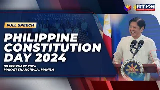 Philippine Constitution Day 2024 (Speech) 02/08/2024