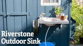 Riverstone Outdoor Sink