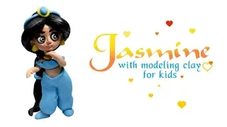 DISNEY – JASMINE WITH CLAY ✿ TUTORIAL ✿ ЖАСМИН – ИЗ ПЛАСТИЛИНА ✿ PRENSES JASMİN – OYUN HAMURU