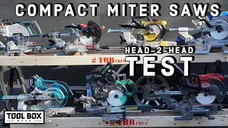 BEST Compact Cordless Miter Saw - HEAD-TO-HEAD