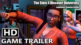 The Sims 4 Discover University Official Gameplay Game Trailer [HD] (LegendaryGamingStudio)