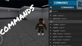 Roblox[How To Use Admin Commands on Prison Life]